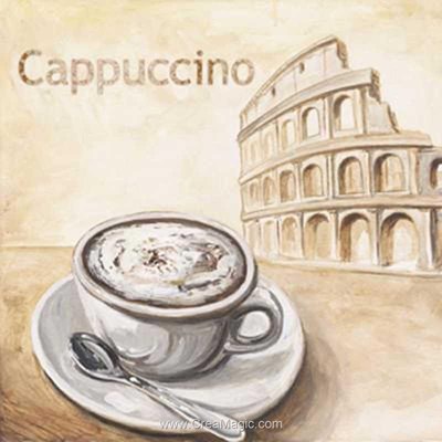 Kit broderie diamant cappuccino - Diamond Painting