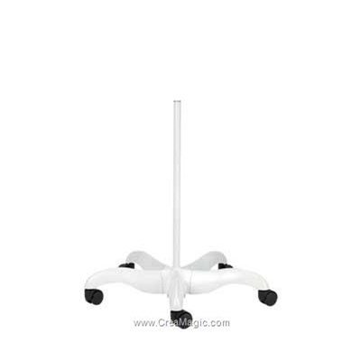 Pied à roulettes prestige 5 branches - D53060 chez Daylight
