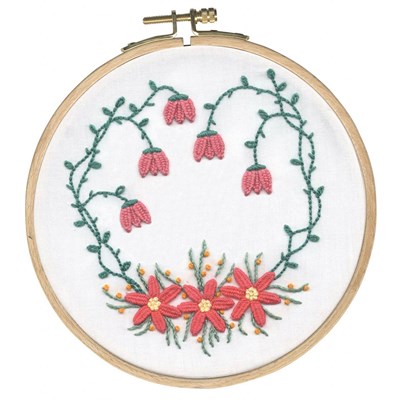 Kit broderie traditionnelle jardin de bougainvillier de DMC