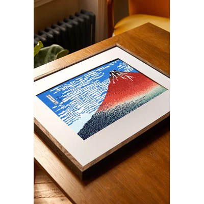 Kit broderie DMC – Le Fuji rouge de Hokusai