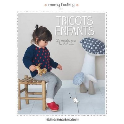 Livre Tricots enfants - marie claire - Librairie Créative