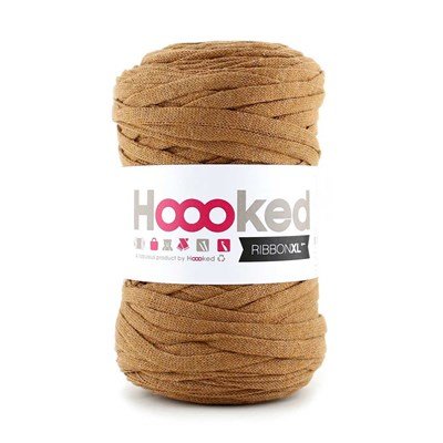 Fil hoooked ribbon xl DMC caramel brown