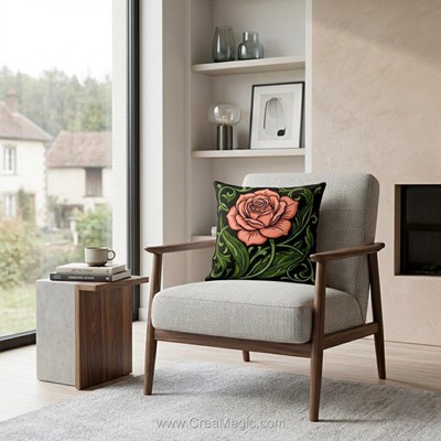 Canevas imprimé Rose - SEG