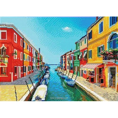Broderie diamant Squares - Italian summer - Diamond Dotz