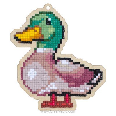 Kit broderie diamant duck - Wizardi