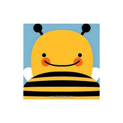 Kit canevas complet bzzz l'abeille - SEG
