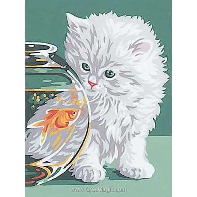 Kit Canevas Pour Débutant Animaux Creamagic