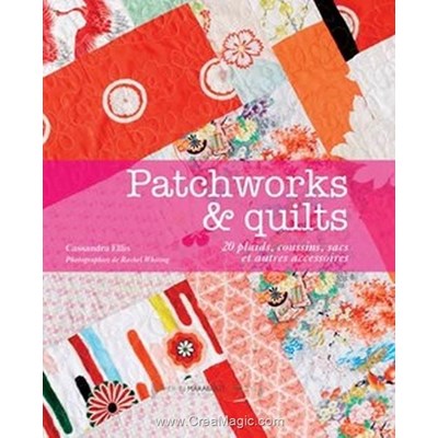 Livre - Patchworks & quilts 20 plaids...- promotion - Librairie Créative