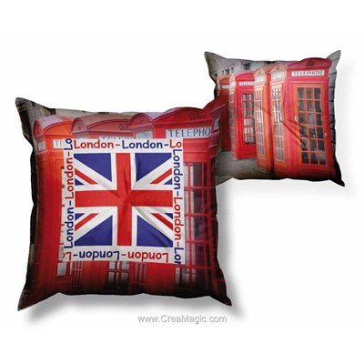 Coussin SEG au demi point union jack