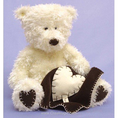 Peluche ourson coconut à tricoter - Popcorn