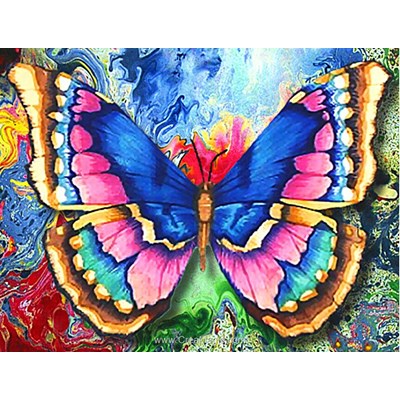 Kit broderie diamant butterfly - Diamond Painting