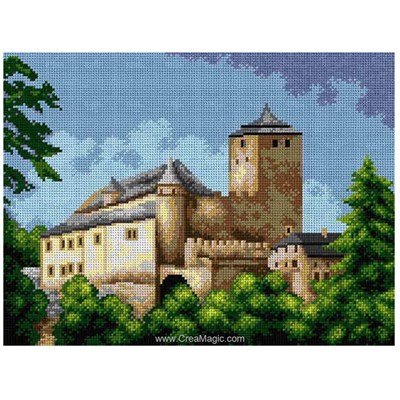 Canevas Monuments - Canevas château de la forêt - Orchidea