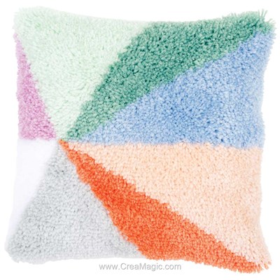 Kit coussin point noué aquarella - Vervaco