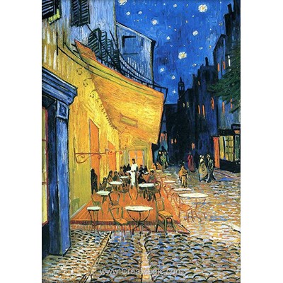 Broderie diamant night cafe - Diamond Painting