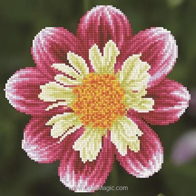 Broderie diamant - La marguerite - Diamond Dotz