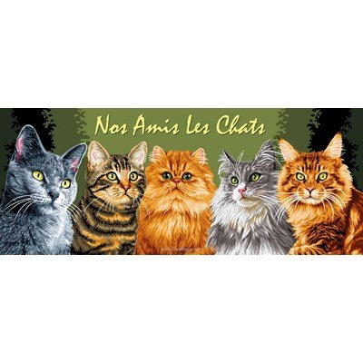 Canevas Luc Création nos amis les chats