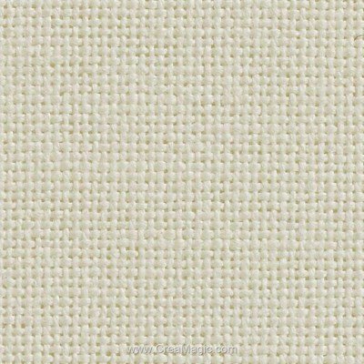 Toile etamine 11 fils blanc antique - monaco vierge à broder - Charles Craft
