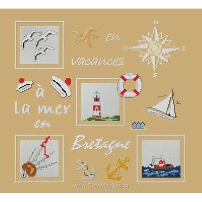 La broderie a la mer en bretagne - Planète Mauve