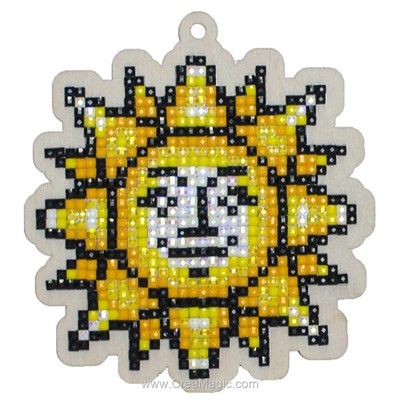 Broderie diamant le soleil de Wizardi