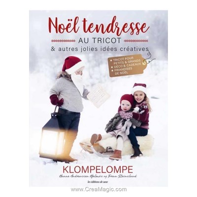 Livre Noel tendresse au tricot & autres jolies idees creatives - Librairie Créative
