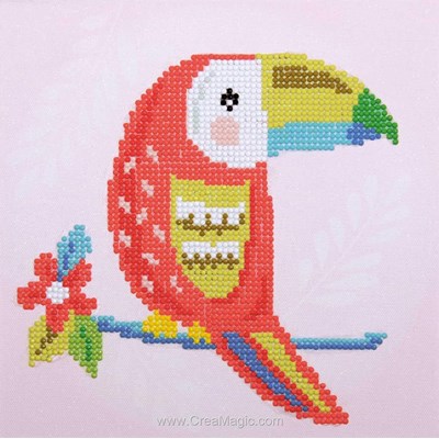 Broderie diamant Vervaco toucan