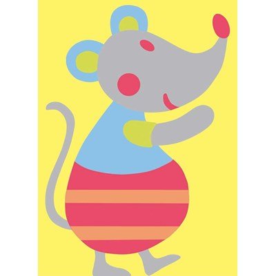 La souris kit canevas enfant - DMC