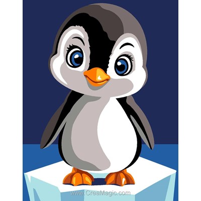 Kit Canevas Complet - Pingouin - Margot