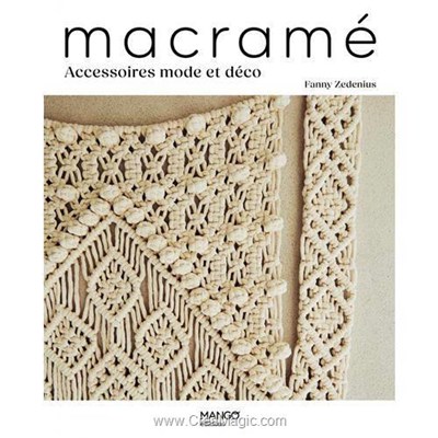 Livre - Macrame - accessoires mode et deco - Librairie Créative