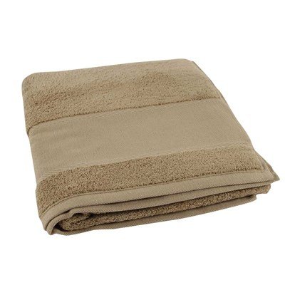 Drap de bain coton 500 g/m2 - noisette col 114 à broder DMC