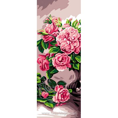 Bouquet de roses canevas de Luc Création