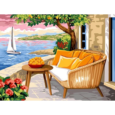 Canevas Balcon d'été - SEG