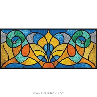 Broderie diamant - Le vitrail - Diamond Dotz