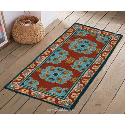 Kit tapis point noue carpet de Smyrnalaine