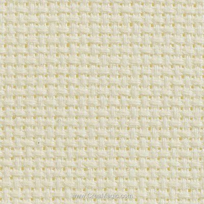 Toile aida 5.5 pts ivoire - gold standard - Charles Craft à broder