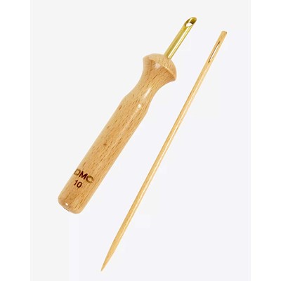 Aiguilles - Punch needle en bois - DMC