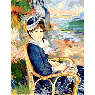 Au bord de la mer de a.renoir canevas - SEG