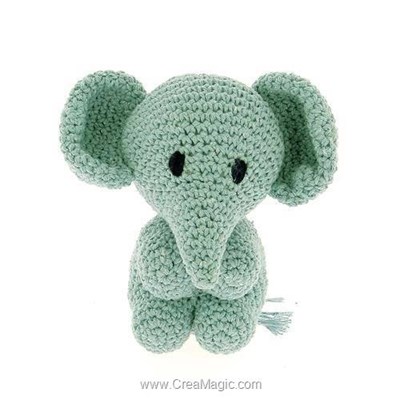 Kits amigurumi - Mo l'elephant - spring - Hoooked