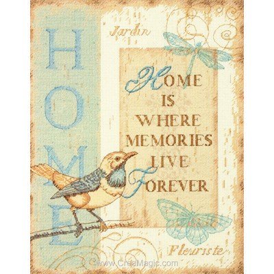 Home memories la broderie - Dimensions