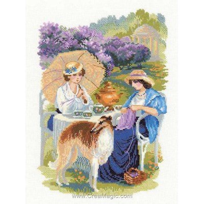 Kit Point De Croix Cukol Débutant - Renard - 36x36cm - Toile 11CT - Fils Et Aiguilles Inclus