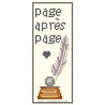 Kit à broder page après page - Anagram