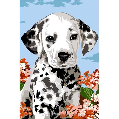 Petit dalmatien canevas - SEG