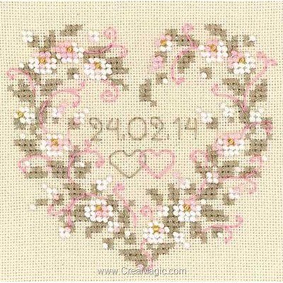 motif de broderie anniversaire 10 ans de mariage