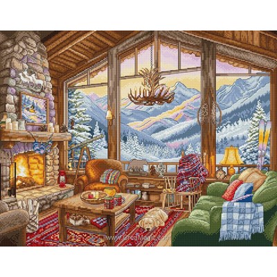 broderie Winter Lodge - LETISTITCH