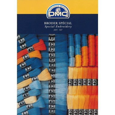Carte de couleurs - Fil Broder Spécial avec brins - DMC