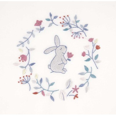 Kit de broderie traditionnelle lapin rêveur - DMC