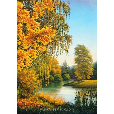 Kit broderie diamant Diamond Painting autumn