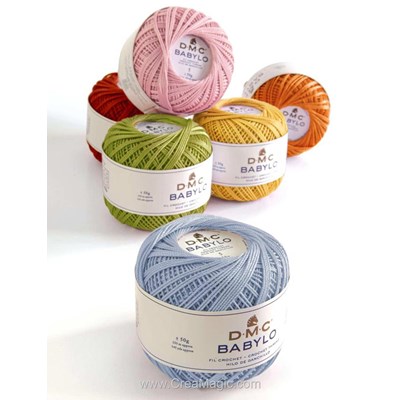 Fil babylo n°10 dmc à crocheter (50g) - 147d