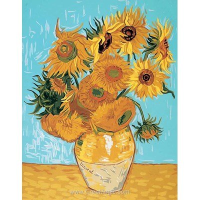 Les tournesols van gogh canevas chez Royal Paris