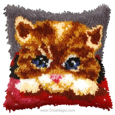 Kit coussin point noue Orchidea chaton coquin