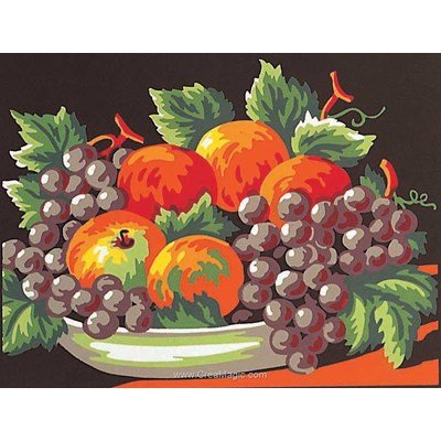 Canevas coupelle de fruit - Margot